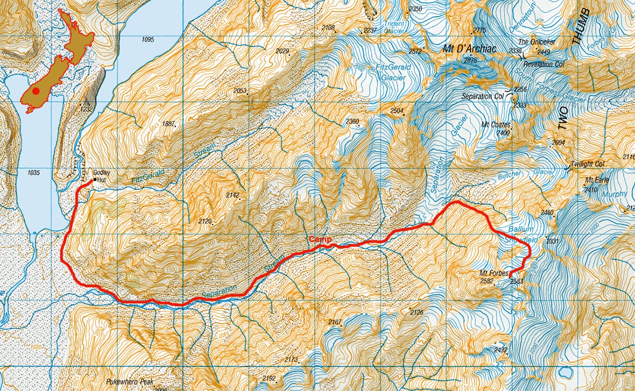 Mt-Forbes-route-map