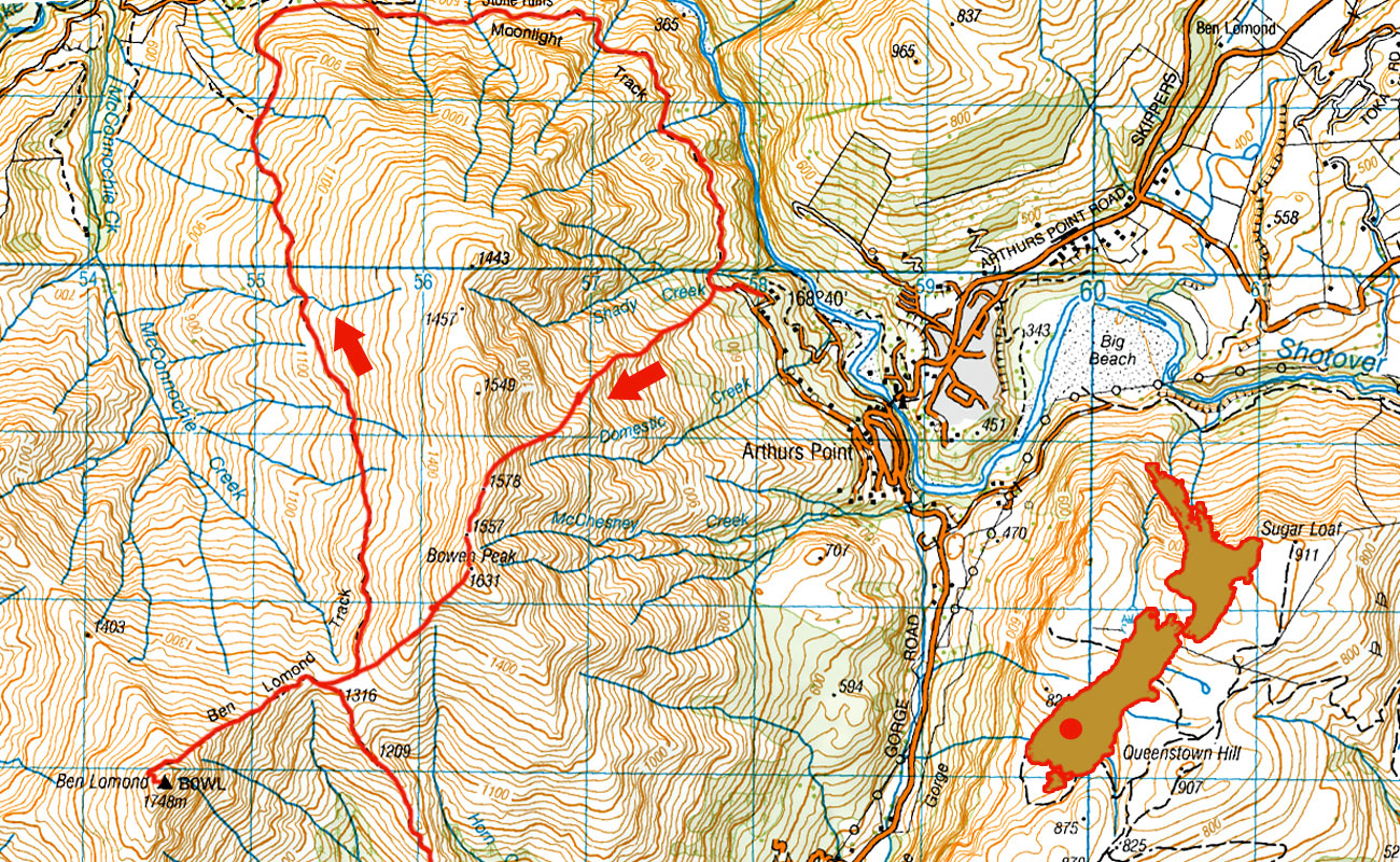 Ben Lomond, summer climbs Occasional Climber