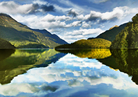 Fiordland New Zealand landscape, culture, travel images